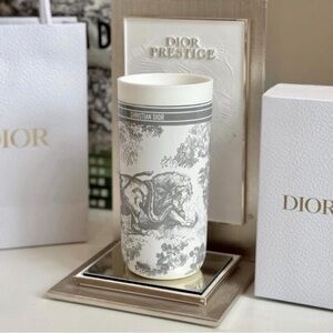 DIOR BEAUTY Tumbler Prestige Toile de Jouy Insulated Travel Cup Mug